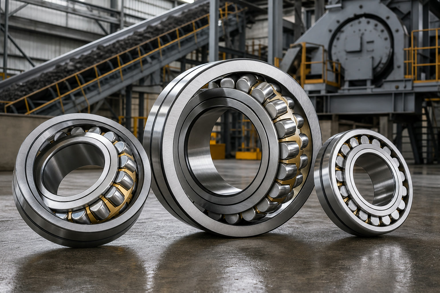 Industrial Bearings product range and application